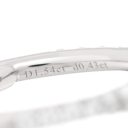 Tiffany Platinum Diamond 1.54ct Soleste Engagement Ring 43 2.5