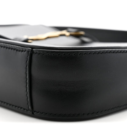 Saint Laurent Smooth Calfskin Le 5 A 7 Mini Hobo Black