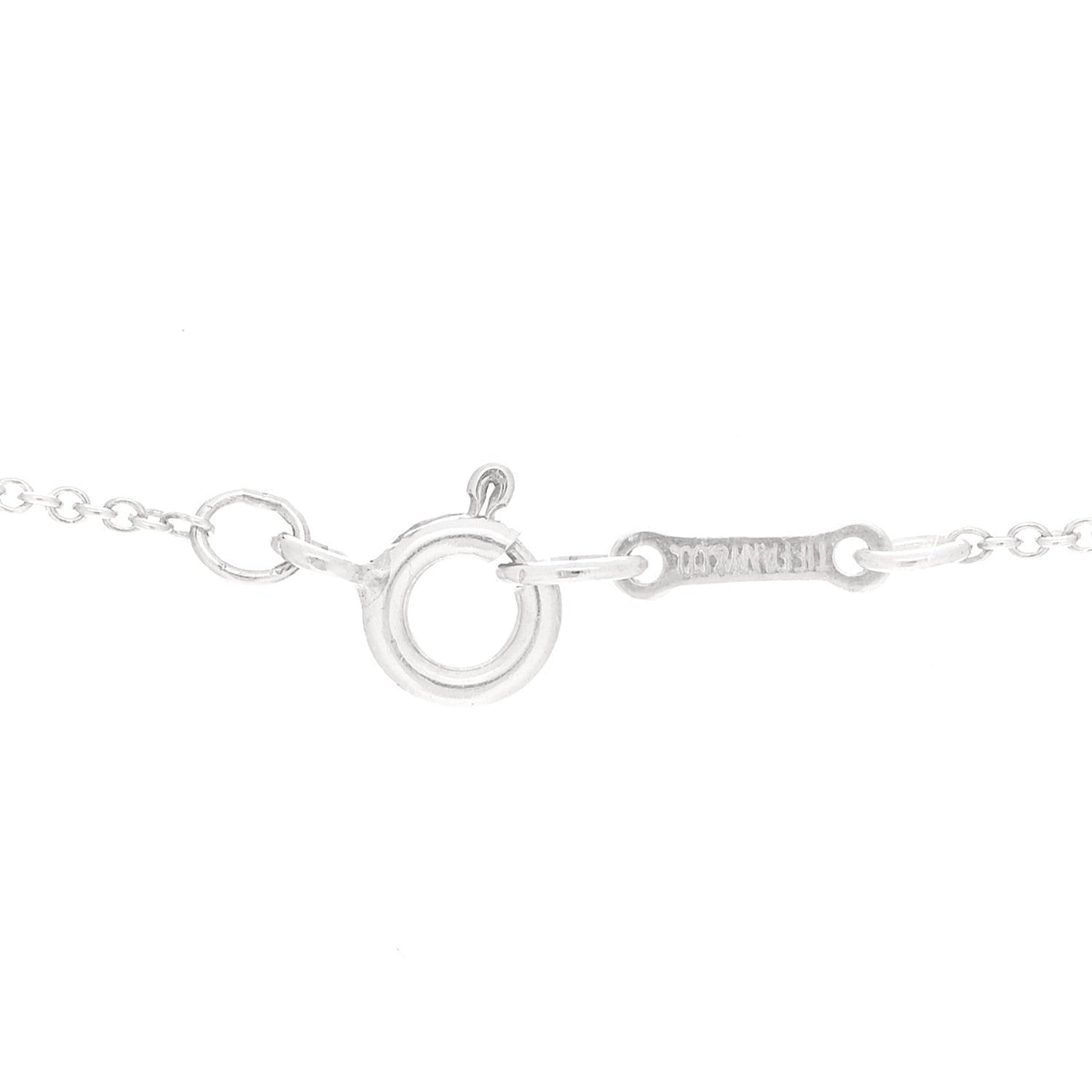 Tiffany Sterling Silver Elsa Peretti Teardrop Pendant Necklace