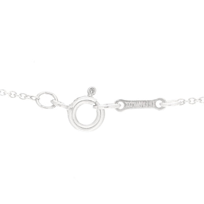 Tiffany Sterling Silver Elsa Peretti Teardrop Pendant Necklace