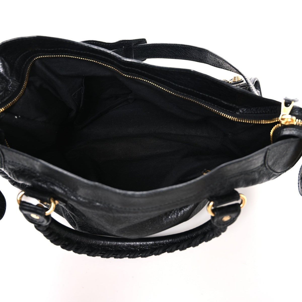 Balenciaga Agneau Giant 12 Gold City Black