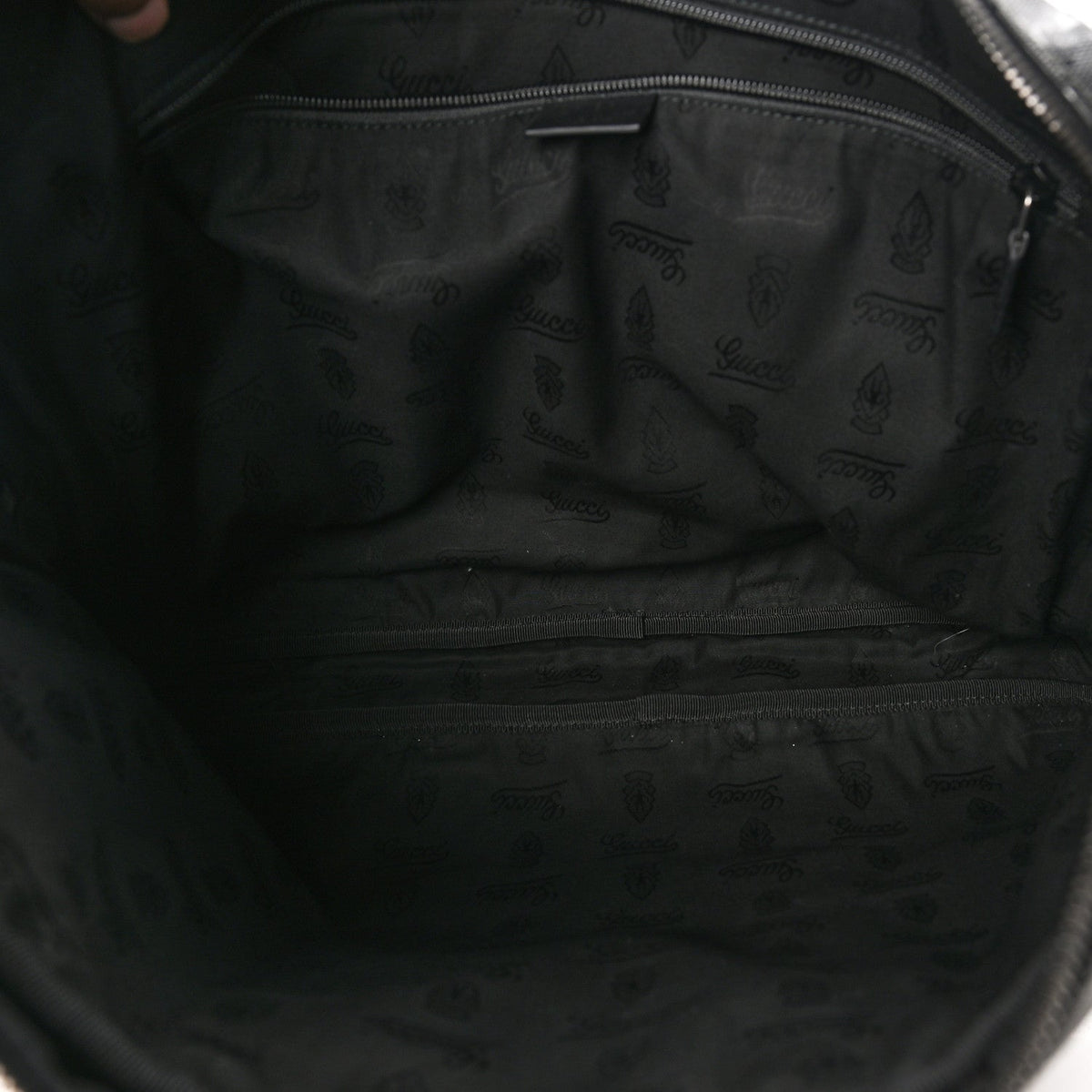 Gucci Imprime Monogram Medium Briefcase Black