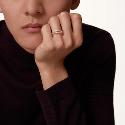 18K Gold Diamond Cartier Juste un Clou Ring