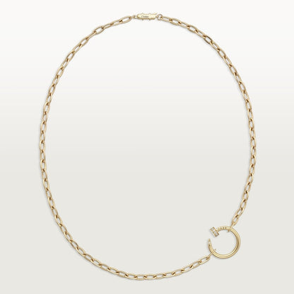 18K Gold Diamonds Cartier Juste un Clou Necklace