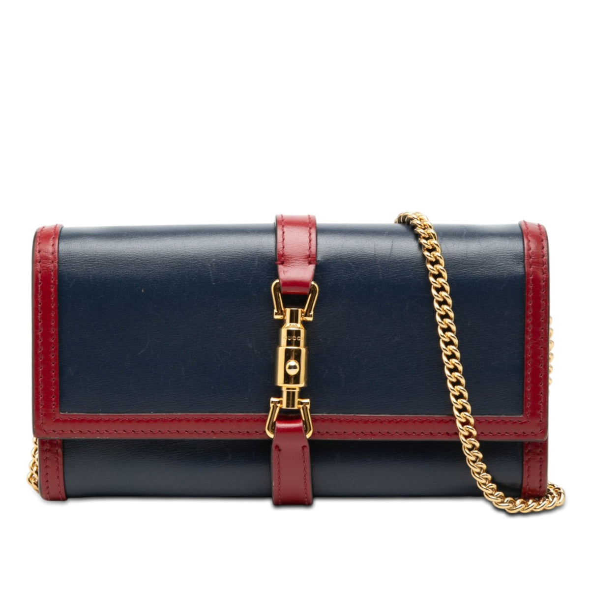 Jackie 1961 Continental Chain Wallet Leather