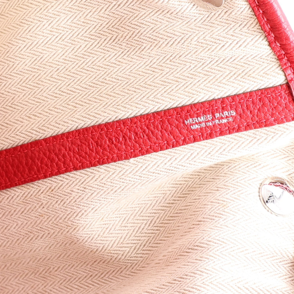 Hermes Negonda Garden Party 36 MM Rouge Piment