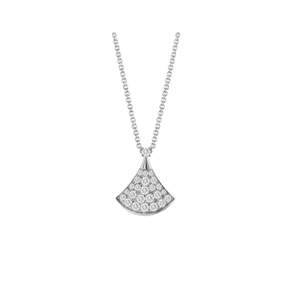 18K Gold Diamond BVLGARI Divas' Dream Necklace