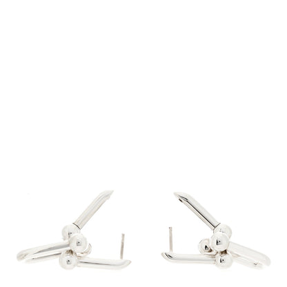 Tiffany Sterling Silver Large HardWear Link Earrings