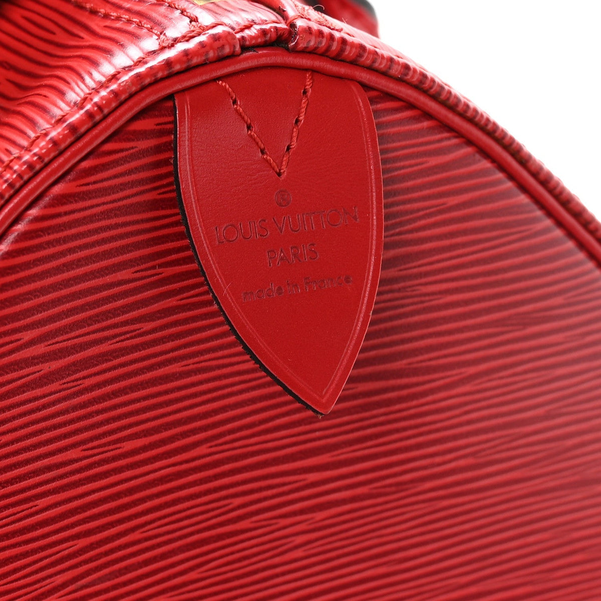 Louis Vuitton Epi Speedy 30 Bag Castillan Red