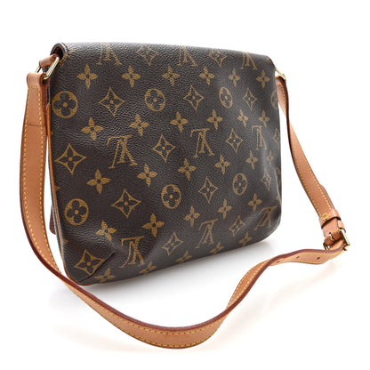 Louis Vuitton Monogram Musette Tango Brown