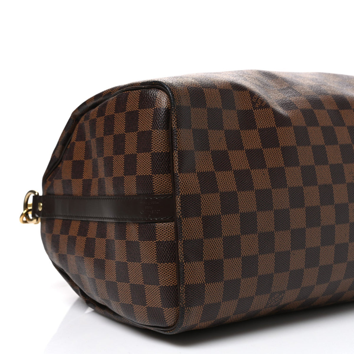 Louis Vuitton Damier Ebene Speedy Bandouliere 35 Brown