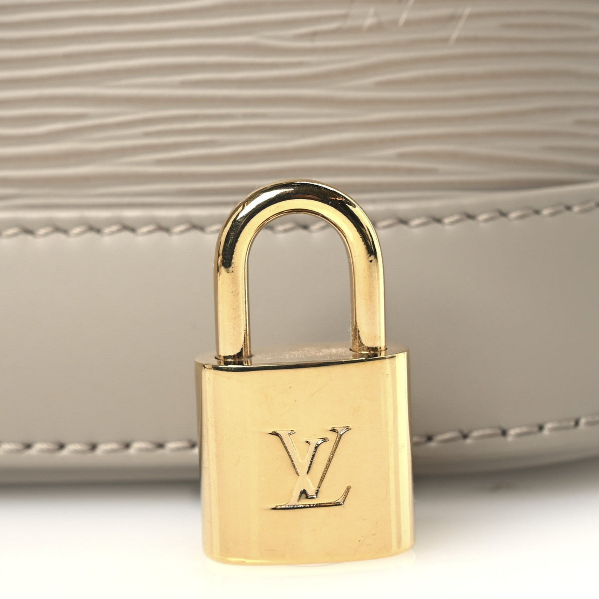 Louis Vuitton Epi Alma BB Bag Galet