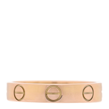 Cartier 18K Yellow Gold 3.5mm LOVE Wedding Band Ring 48 4.5