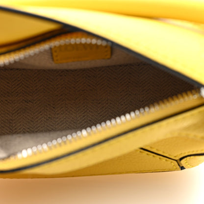 Loewe Calfskin Nano Puzzle Bag Yellow