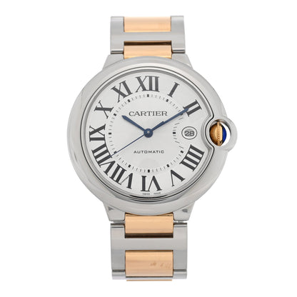 Cartier Stainless Steel 18K Yellow Gold 42mm Ballon Bleu De Cartier Automatic Watch 1891017