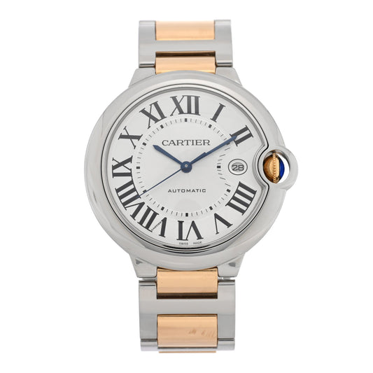 Cartier Stainless Steel 18K Yellow Gold 42mm Ballon Bleu De Cartier Automatic Watch 1891017