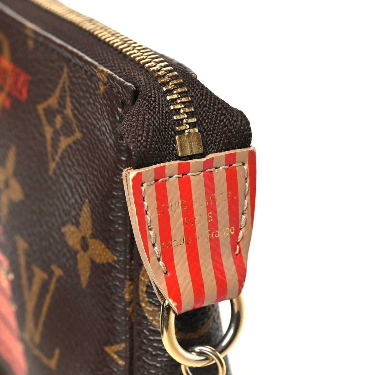 Louis Vuitton Monogram Trunks and Locks Mini Pochette Accessoires
