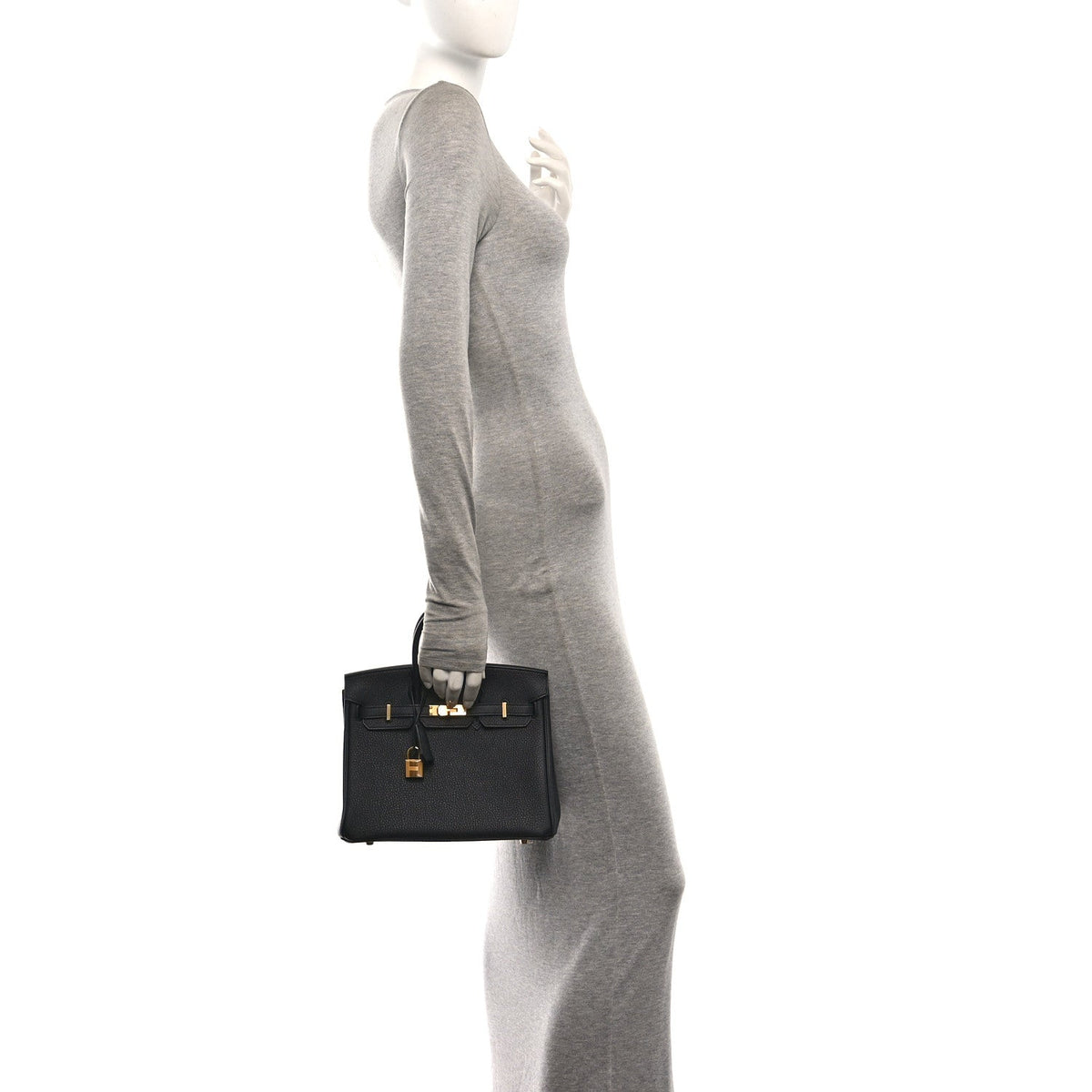 Hermes Togo 25cm Birkin Bag Black
