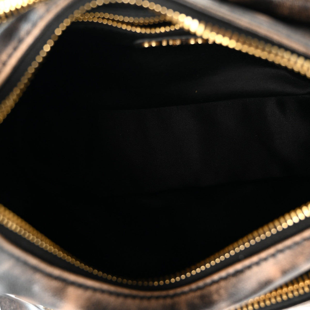 Miu Miu Distressed Nappa Pocket Bag Sand Coffee