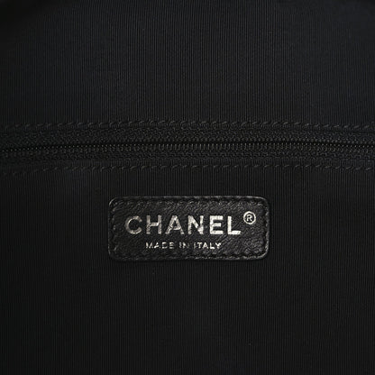 Chanel Coated Canvas Unlimited Clutch Silver 1985367