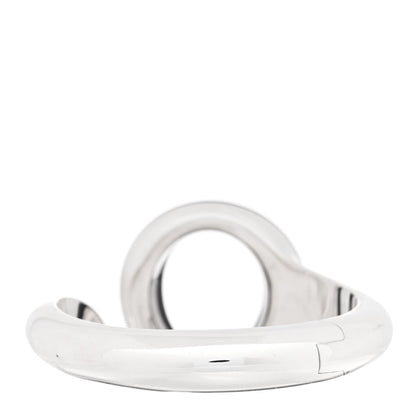 Tiffany Sterling Silver Black Jade Elsa Peretti Sevillana Cuff Bracelet