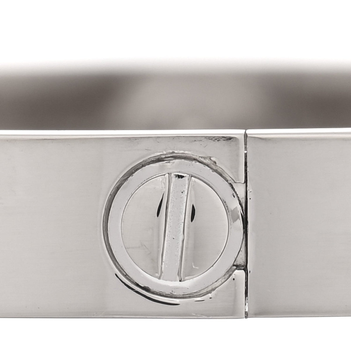 Cartier 18K White Gold LOVE Bracelet 17