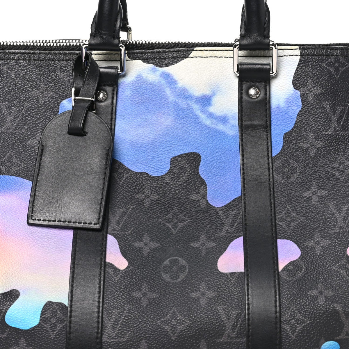 Louis Vuitton Sunset Monogram Eclipse Keepall Bandouliere 45 Multicolor