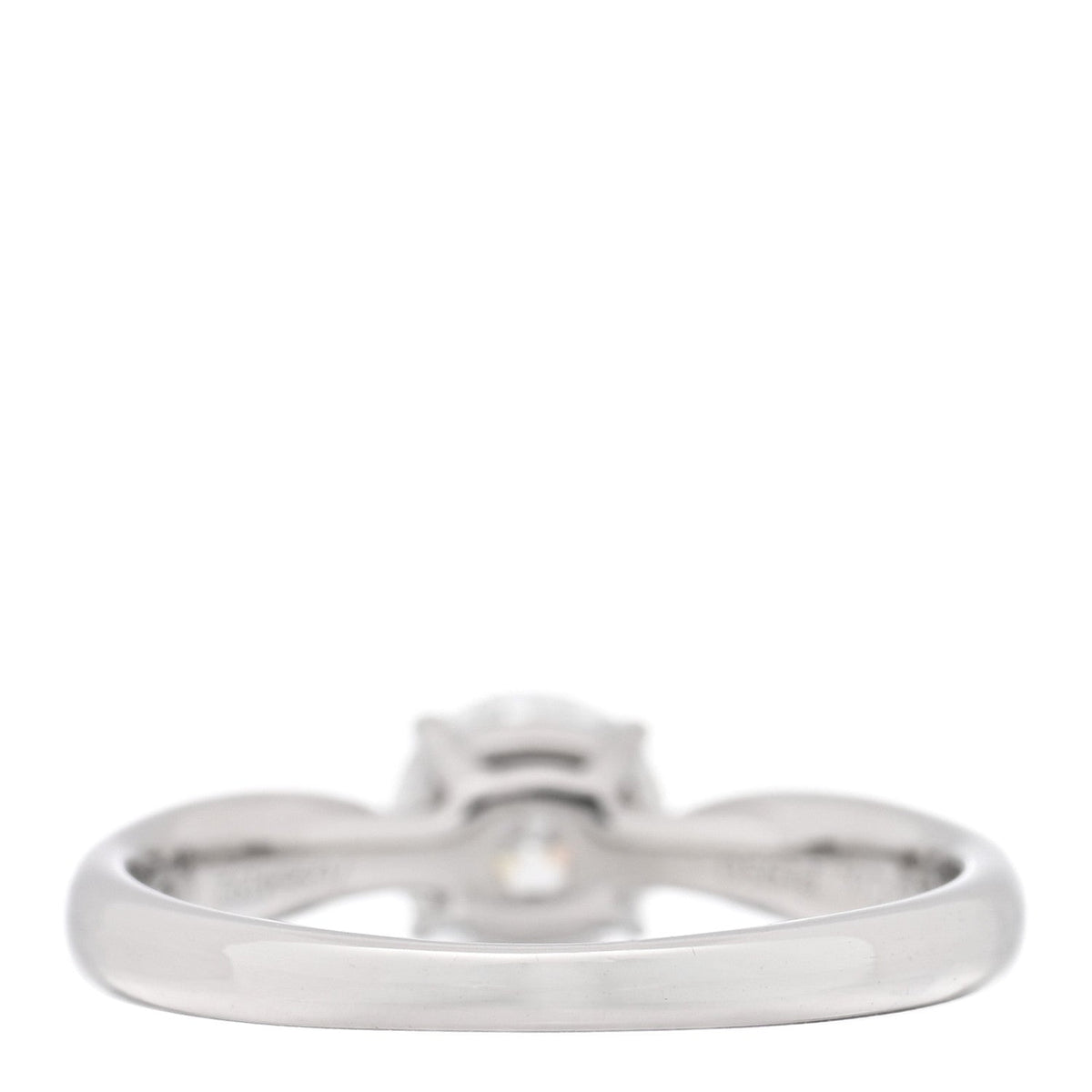 Tiffany Platinum Diamond .71ct Solitaire Engagement Ring 5