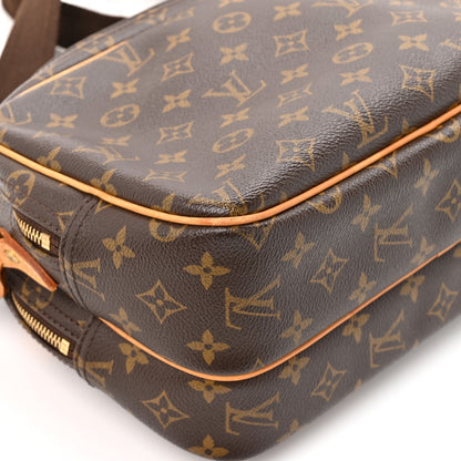 Louis Vuitton Monogram Reporter PM Brown