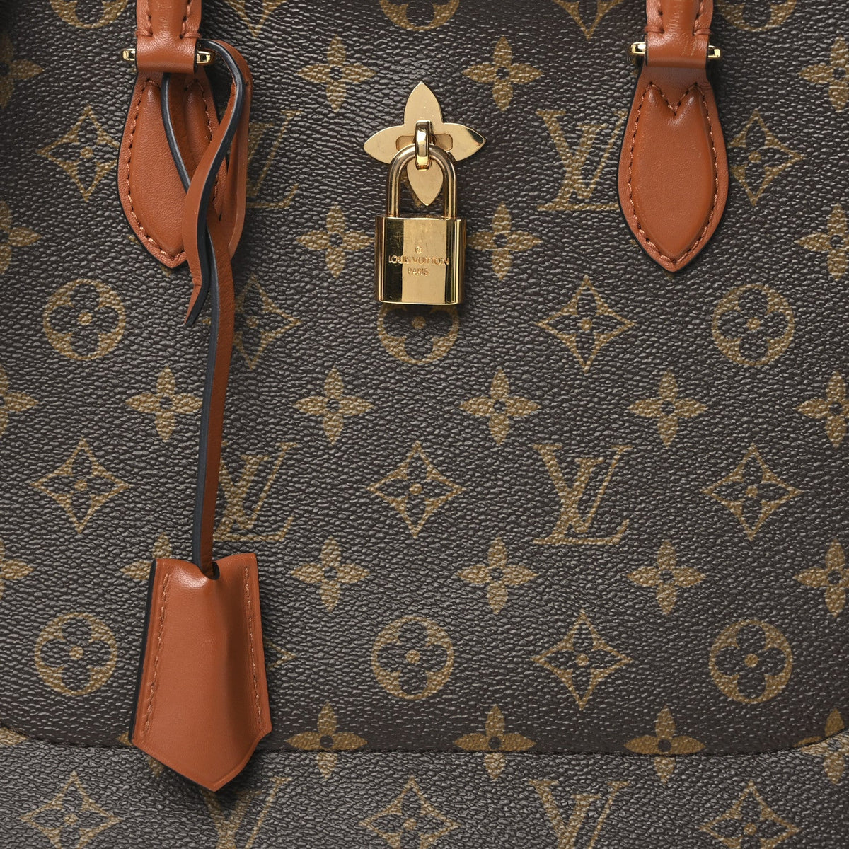 Louis Vuitton Monogram Flower Tote Caramel