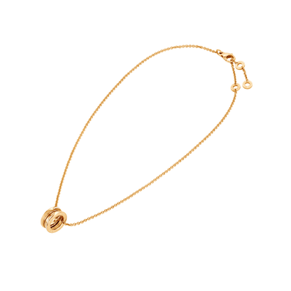 18K Gold Diamond B.zero1 Necklace