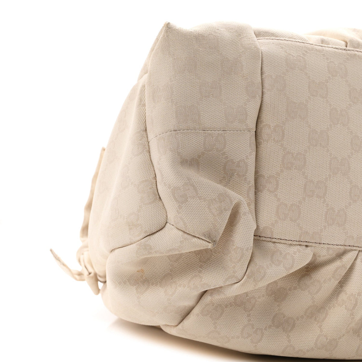 Gucci Monogram Medium Hysteria Tote Off White