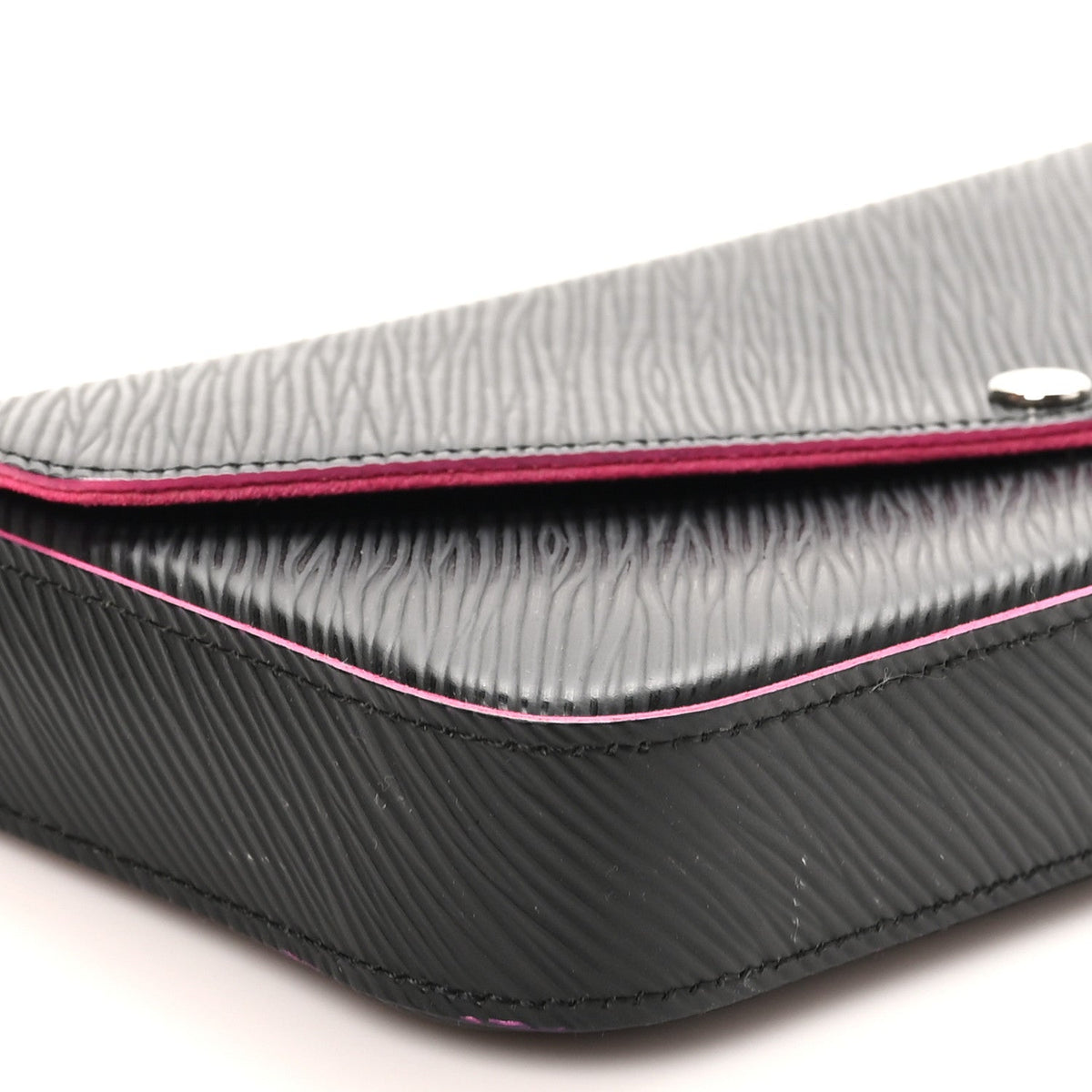 Louis Vuitton Epi Pochette Felicie Black Hot Pink