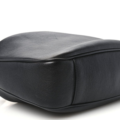 Gucci Textured Calfskin Medium Diana Shoulder Bag Black