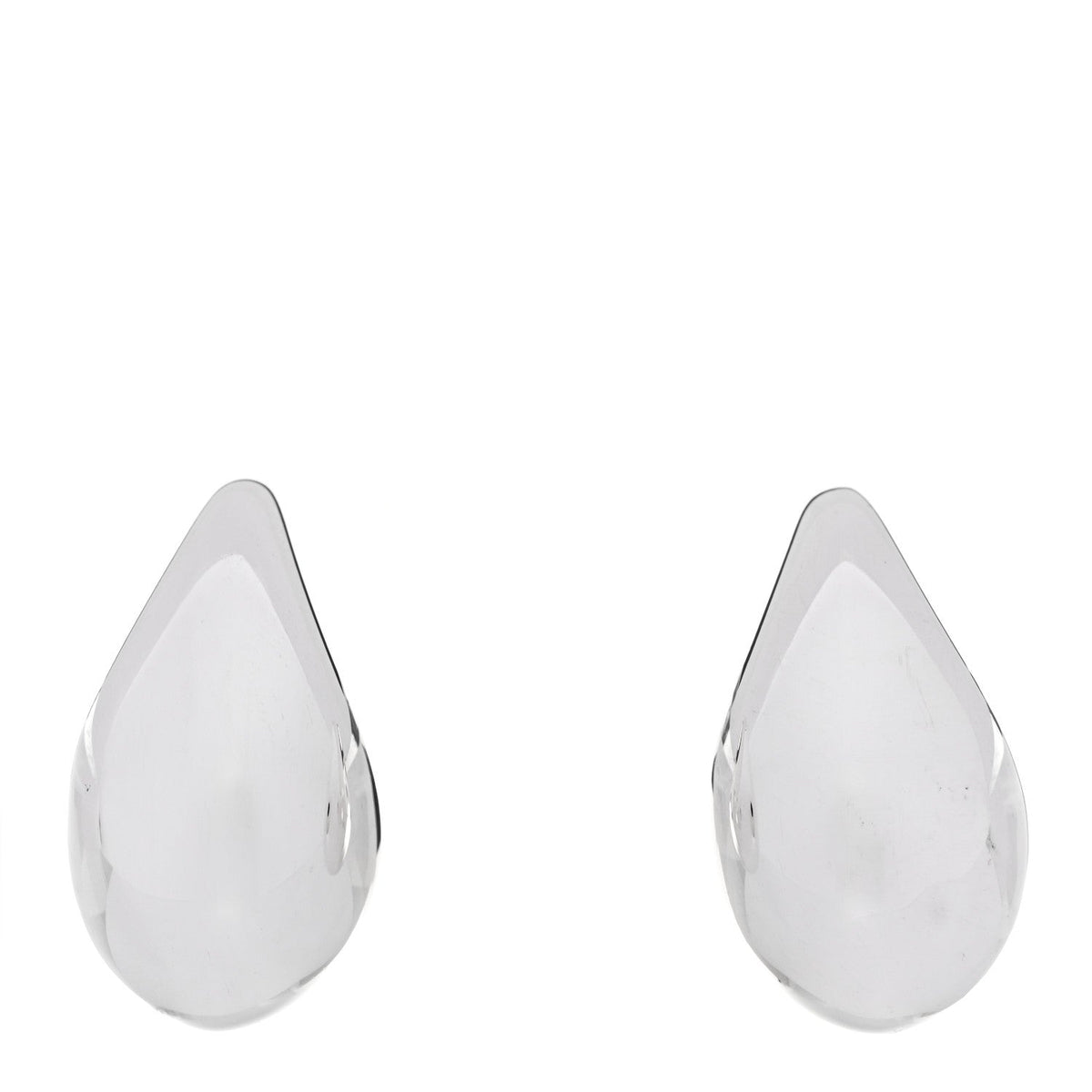 Bottega Veneta Sterling Silver Small Drop Earrings