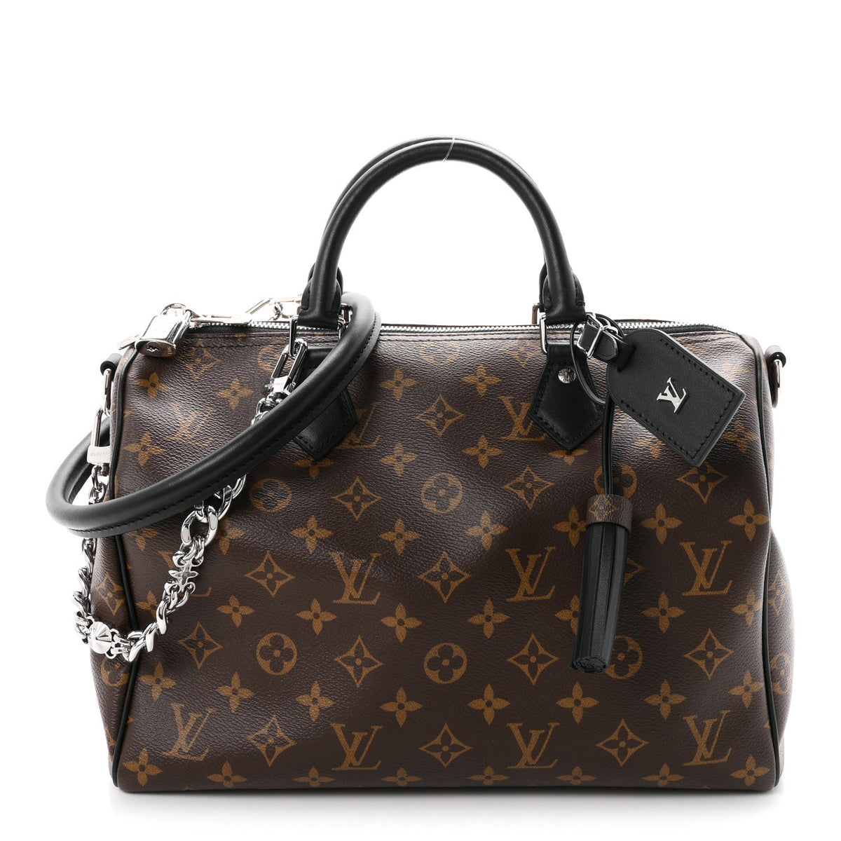 Louis Vuitton Monogram Speedy Soft 30 Dark 1984186