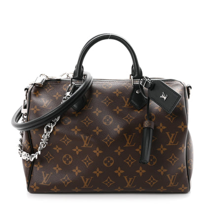 Louis Vuitton Monogram Speedy Soft 30 Dark 1984186