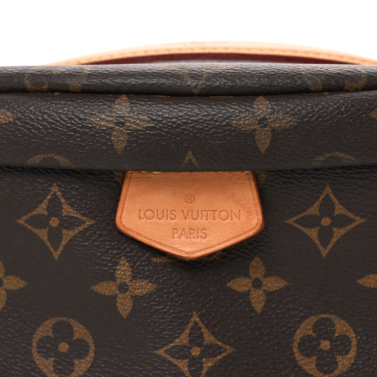 Louis Vuitton Monogram Canvas Vachetta Bumbag Brown