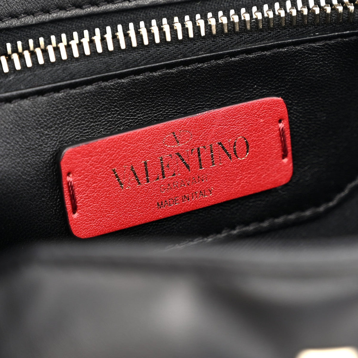 Valentino Garavani Nappa Medium Candystud Top Handle Bag Black 1981048