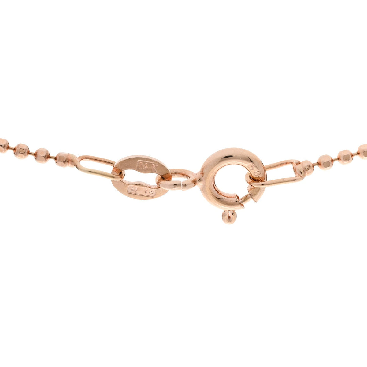 Jennifer Meyer 18K Rose Gold Diamond Arrow Pendant Necklace