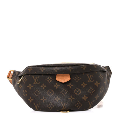 Louis Vuitton Monogram Canvas Vachetta Bumbag Brown