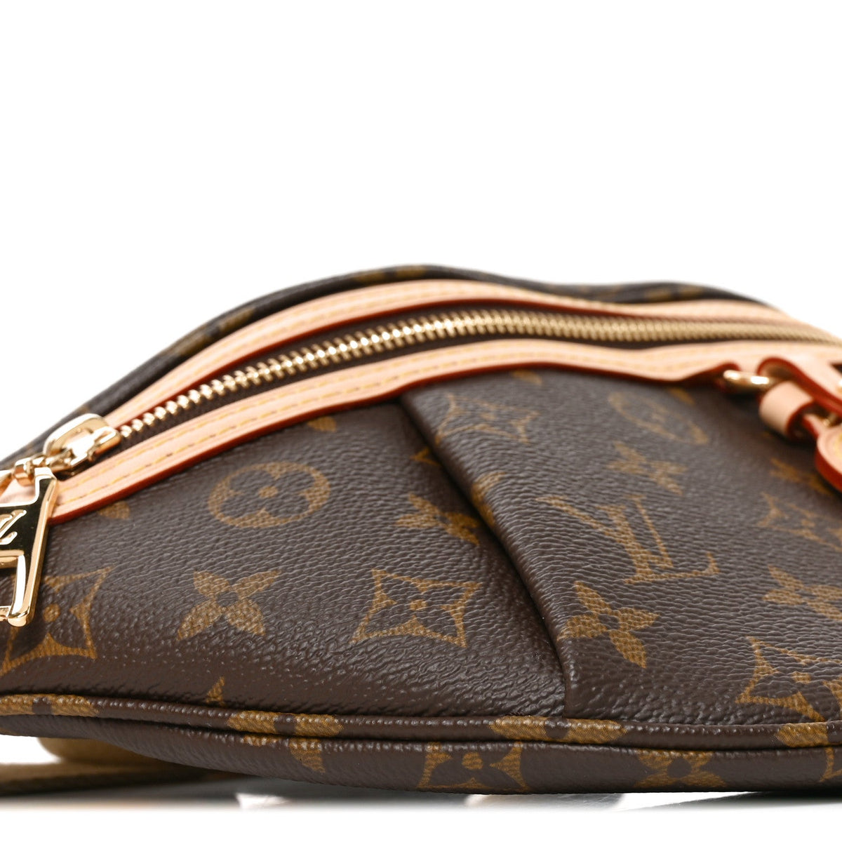 Louis Vuitton Monogram High Rise Bumbag Brown