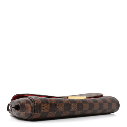 Louis Vuitton Damier Ebene Favorite MM Brown 1903756
