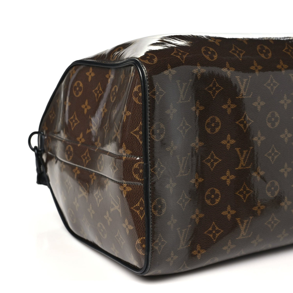 Louis Vuitton Monogram Glaze Keepall Bandouliere 50 Brown