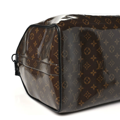 Louis Vuitton Monogram Glaze Keepall Bandouliere 50 Brown