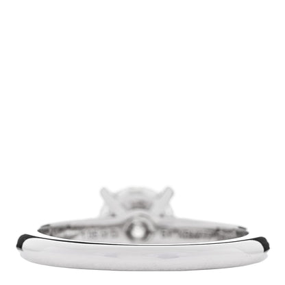 Cartier Platinum Diamond 1.05ct 1895 Solitaire Engagement Ring 51 5.75