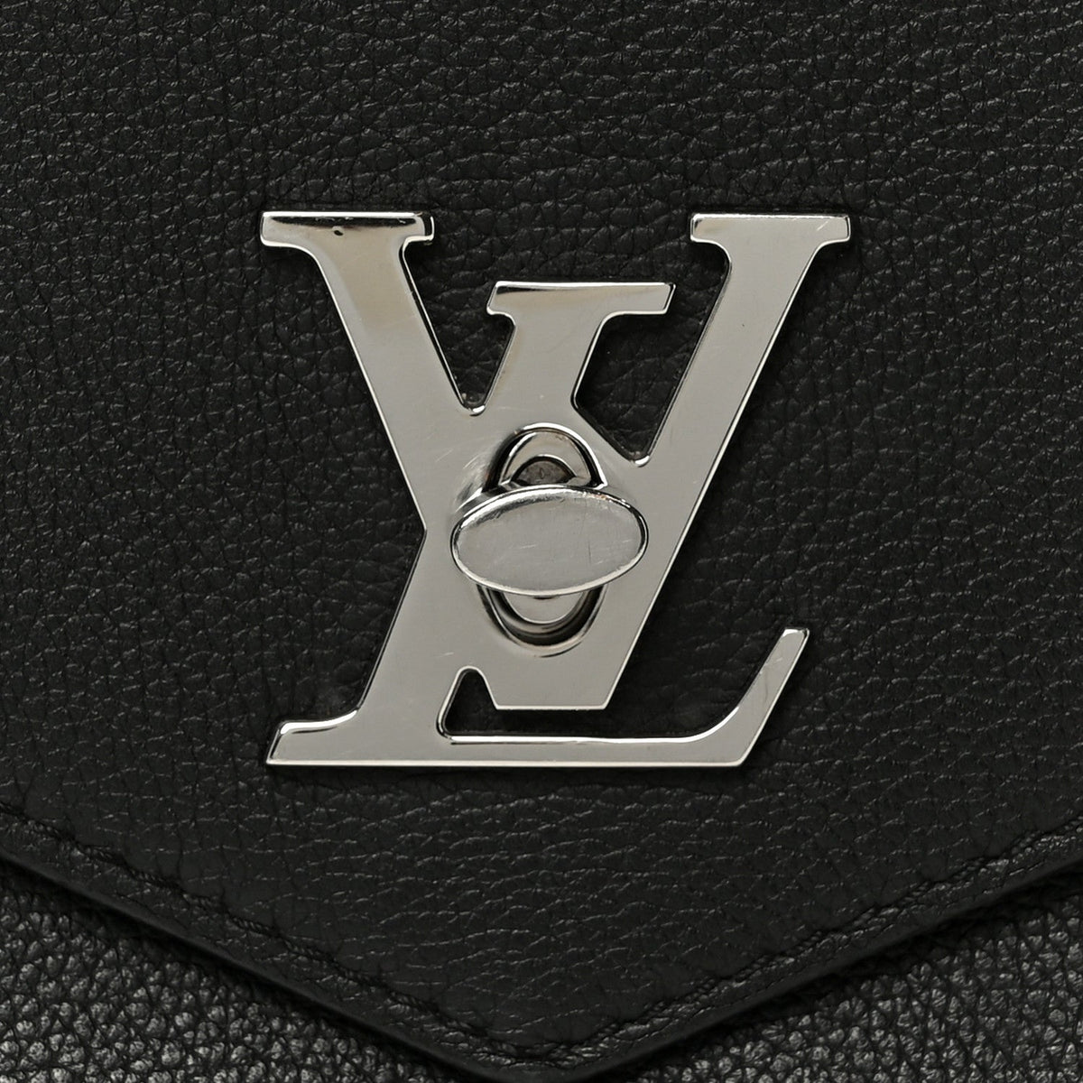 Louis Vuitton Soft Calfskin My Lockme Chain Bag BB Black