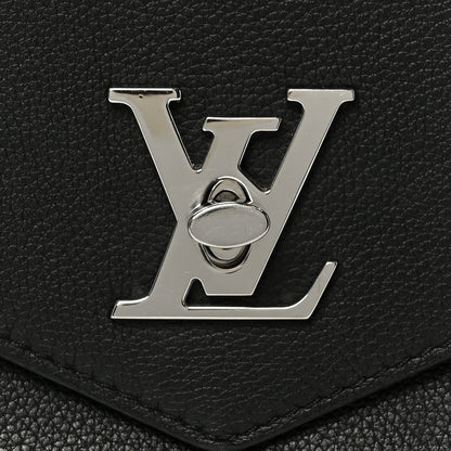 Louis Vuitton Soft Calfskin My Lockme Chain Bag BB Black