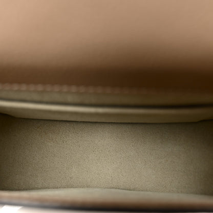 Chloe Calfskin Suede Small Nile Bracelet Bag Biscotti Beige