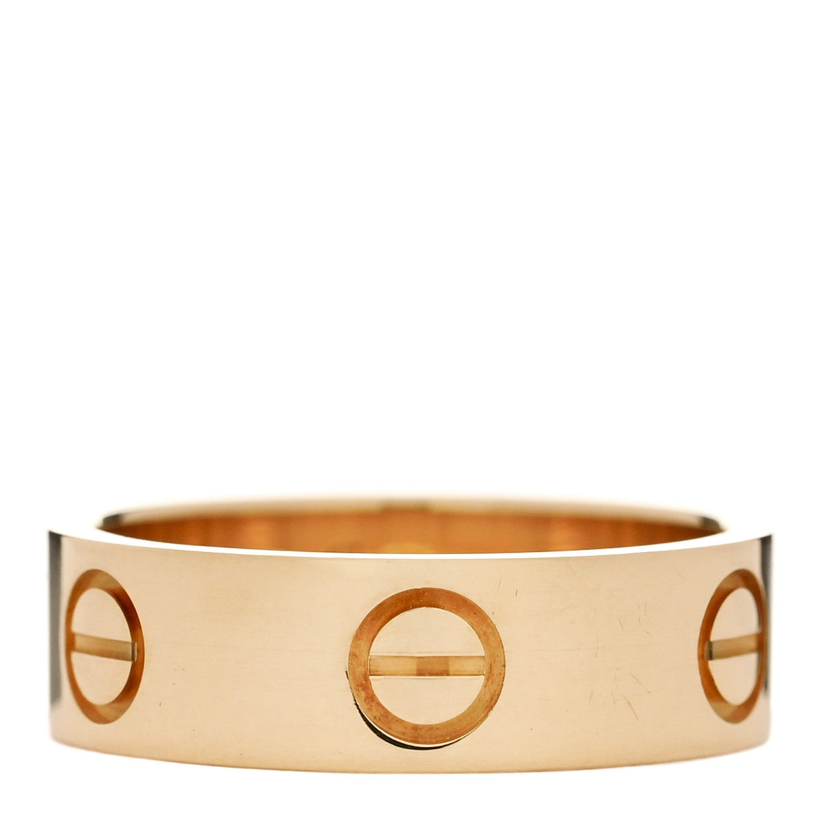 Cartier 18K Yellow Gold 5.5mm LOVE Ring 51 5.75